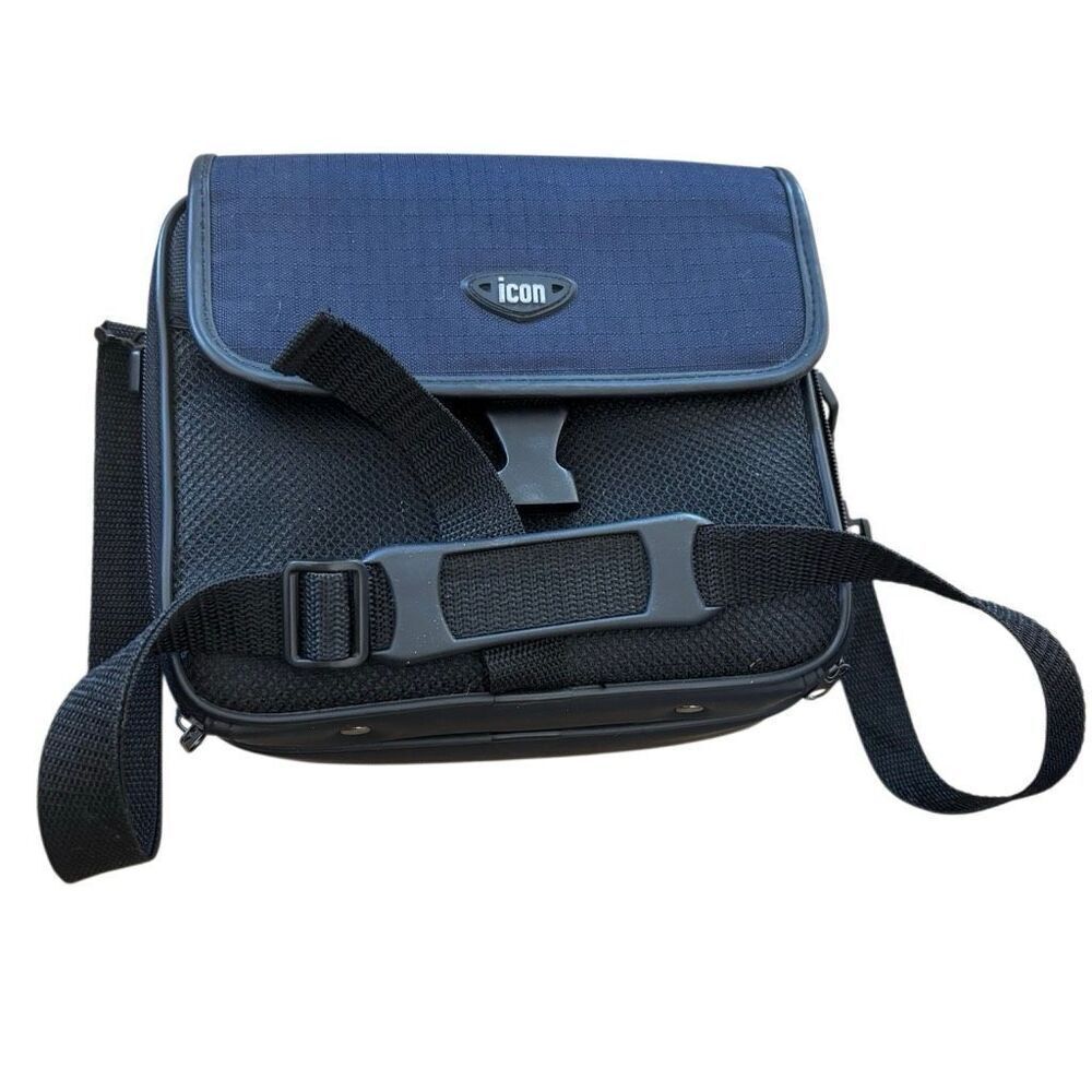 Icon DVD Player Case Shoulder Bag With Disc Pages *Read*